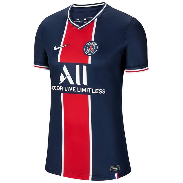 Camiseta Paris Saint Germain 1ª Mujer 2020/21 Azul